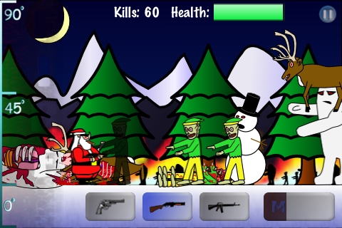 Screenshot Santa vs Zombies Screenshot Santa vs Zombies
